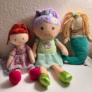 Plush Doll Set (3pc)